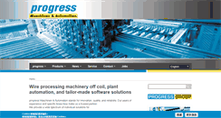 Desktop Screenshot of progress-m.com