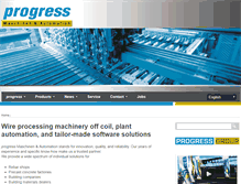 Tablet Screenshot of progress-m.com